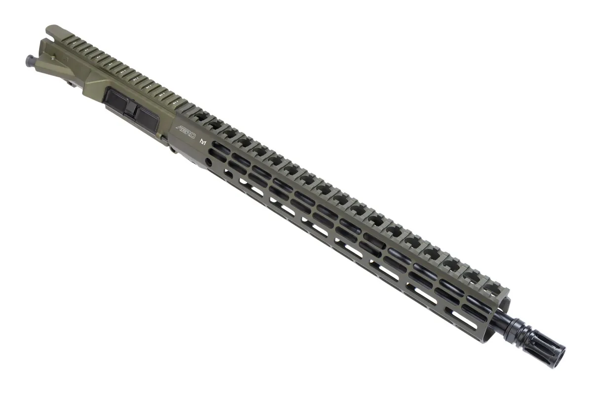 Aero Precision M5 16\" .308 CMV Complete Upper Receiver with ATLAS R-ONE Handguard - OD Green Anodized - APAR538772M22 - Upper Receiver for AR-15, vista 2
