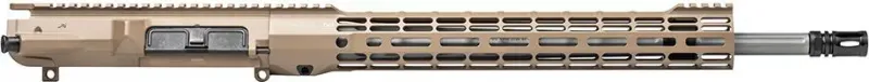 Aero Precision M5 18\" .308 SS Fluted Complete Upper Receiver with 15\" ATLAS S-ONE Handguard - Cerakote FDE - APAR538115M69 - Upper Receiver for AR-15, vista 2