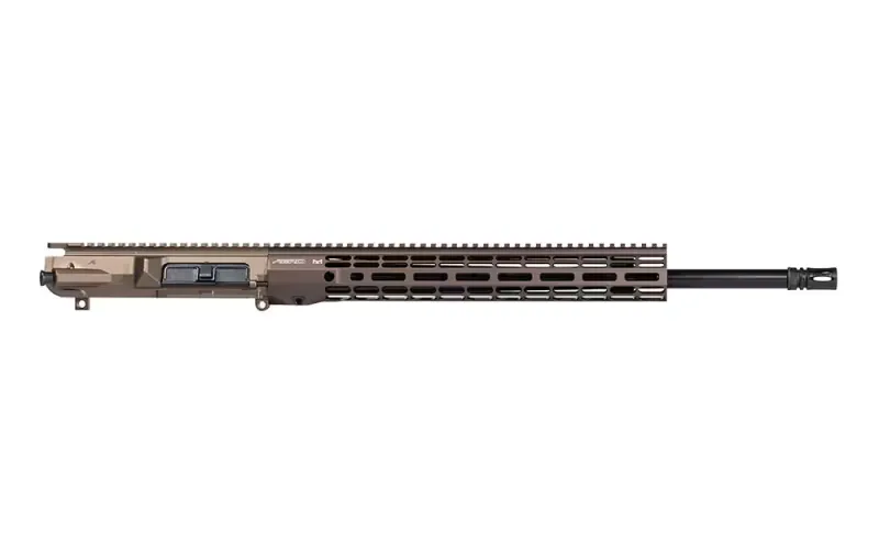 Aero Precision M5 20\" .308 CMV Complete Upper Receiver with 15\" ATLAS R-ONE Handguard - Kodiak Brown Anodized - APAR538817M27 - Upper Receiver for AR-15, vista 2