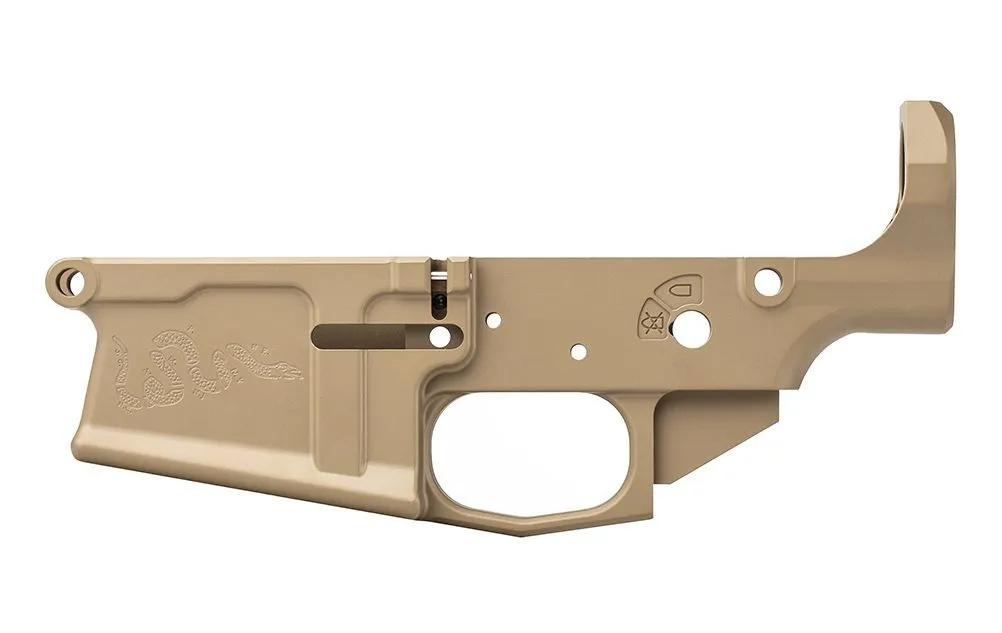 Aero Precision M5 (.308) Stripped Lower Receiver, Special Edition: Franklin Snake - Lower Receiver for AR-15 - view 2