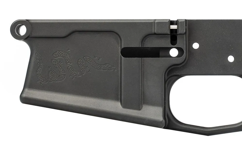 Aero Precision M5 (.308) Stripped Lower Receiver, Special Edition: Franklin Snake - Lower Receiver for AR-15 - view 3