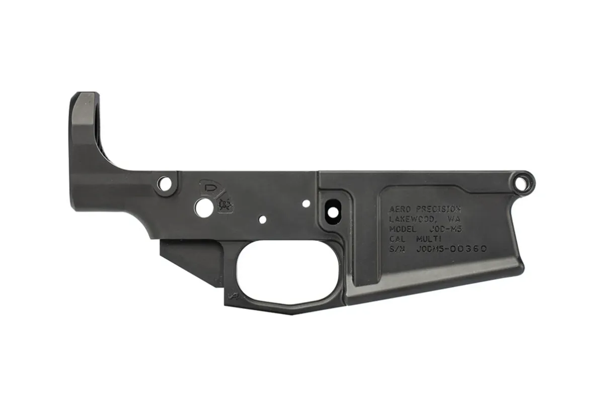 Aero Precision M5 (.308) Stripped Lower Receiver, Special Edition: Franklin Snake - Lower Receiver for AR-15 - view 5