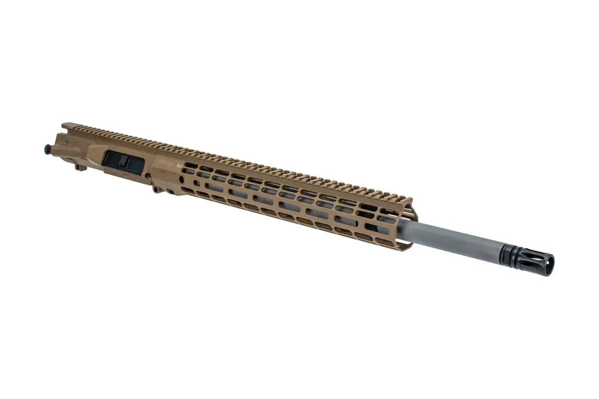 Aero Precision M5 6.5 Creedmoor Rifle M-LOK Complete Upper - Atlas R-ONE FDE - 20" - Upper Receiver for AR-15, vista 2