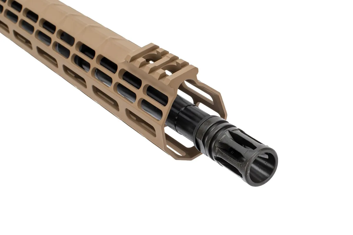 Aero Precision M5 Complete Upper Receiver 16in .308 CMV Mid Barrel w/ATLAS S-ONE 15in M-LOK Handguard Anodized Flat Dark Earth - Upper Receiver for AR-15, vista 3