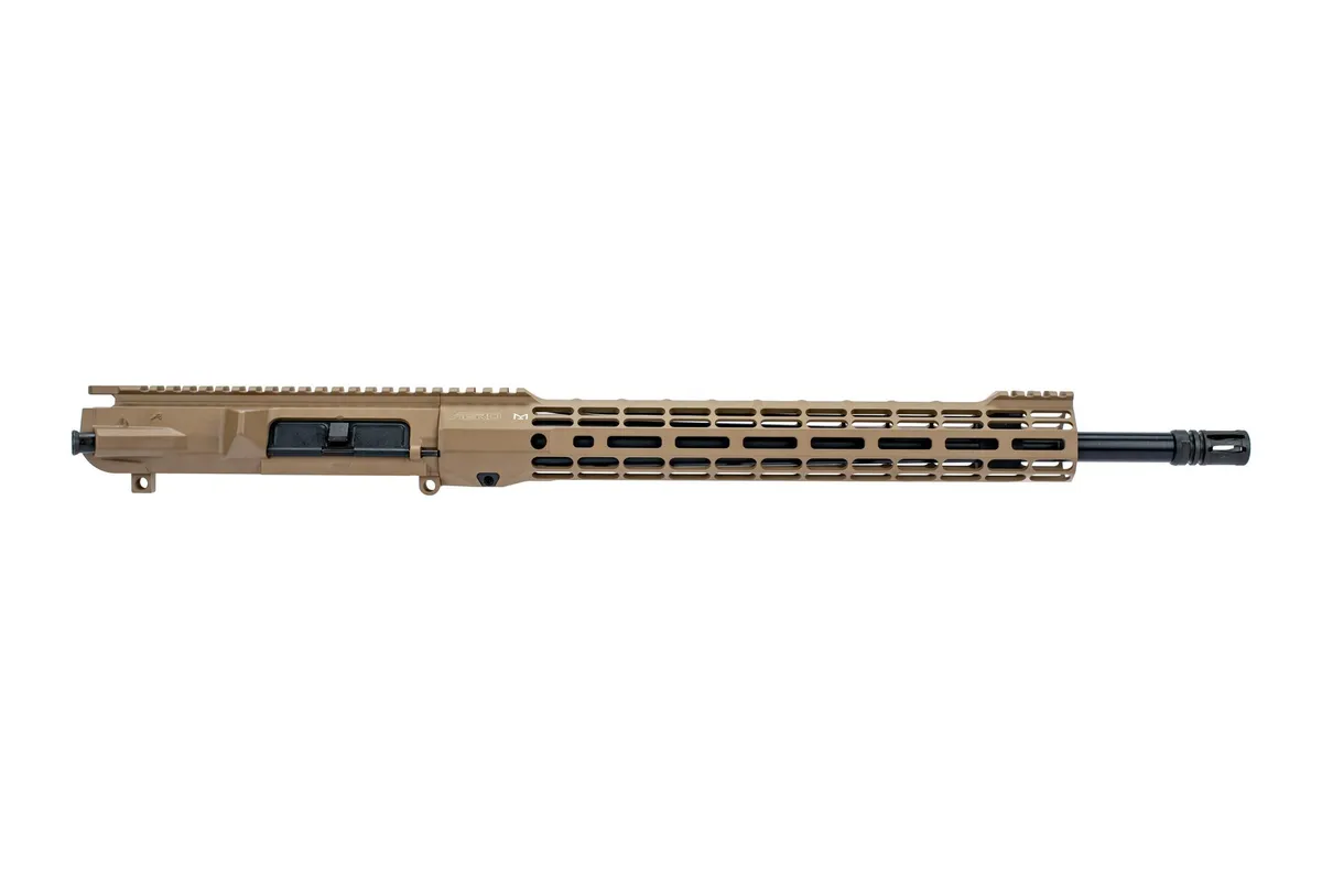 Aero Precision M5 Complete Upper Receiver 18in .308 Rifle Barrel w/ATLAS S-ONE 15in M-LOK Handguard Anodized Flat Dark Earth - Upper Receiver for AR-15 - view 2
