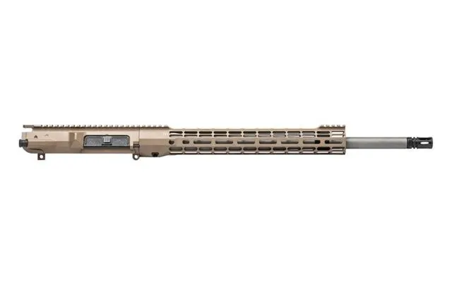 Aero Precision M5 Complete Upper Receiver 20in 6.5 Creedmoor SS Rifle Barrel w/ATLAS S-ONE 15in M-LOK Handguard Anodized Flat Dark Earth - Upper Receiver for AR-15 - view 1