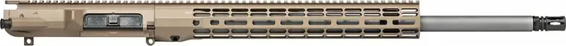 Aero Precision M5 Complete Upper Receiver 22in 6.5 Creedmoor SS Rifle Barrel w/ATLAS R-ONE 15in M-LOK Handguard Anodized Flat Dark Earth - Upper Receiver for AR-15, vista 1