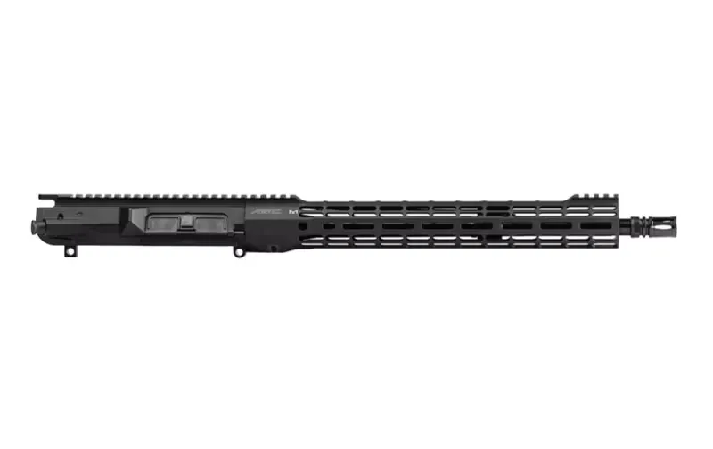 Aero Precision M5 Complete Upper with 16\" .308 Mid-Length Barrel, Adjustable Gas Block, & 15\" ATLAS S-ONE Handguard - Anodized Black - APSL100459 - Upper Receiver for AR-15 - view 2