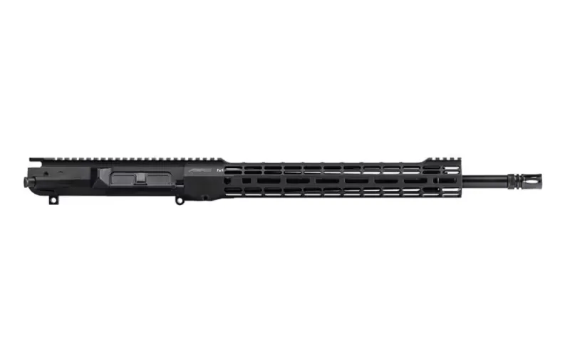 Aero Precision M5 Complete Upper with 18\" .308 Rifle Length Barrel, Adjustable Gas Block & 15\" ATLAS S-ONE Handguard - Anodized Black - APSL100461 - Upper Receiver for AR-15, vista 2