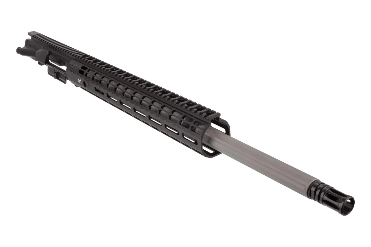 Aero Precision M5E1 Barreled Upper 6.5 Creedmoor Rifle Fluted Black - 22" - Upper Receiver for AR-15 - view 1