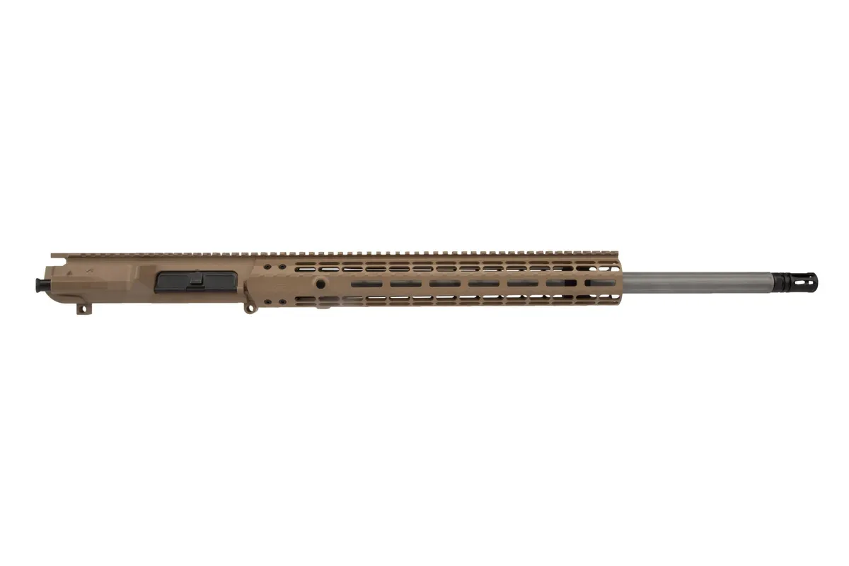 Aero Precision M5E1 Barreled Upper 6.5 Creedmoor Rifle Fluted FDE - 22" - Upper Receiver for AR-15 - view 2