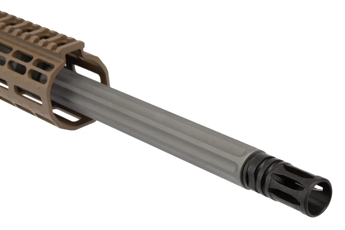 Aero Precision M5E1 Barreled Upper 6.5 Creedmoor Rifle Fluted FDE - 22" - Upper Receiver for AR-15 - view 3