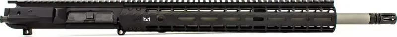 Aero Precision M5E1 Enhanced 18\" 6.5 Creedmoor Stainless Steel Complete Upper Receiver with 15\" Enhanced M-LOK Handguard - Anodized Black - APAR308554M44 - Upper Receiver for AR-15, vista 2