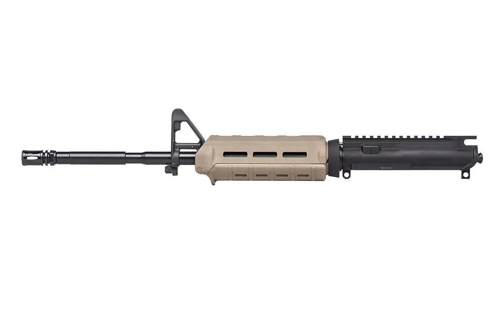 Aero Precision AR-15 16" 5.56 Complete Upper w/ Pinned FSB, MOE Carbine - FDE - Upper Receiver for AR-15, vista 1