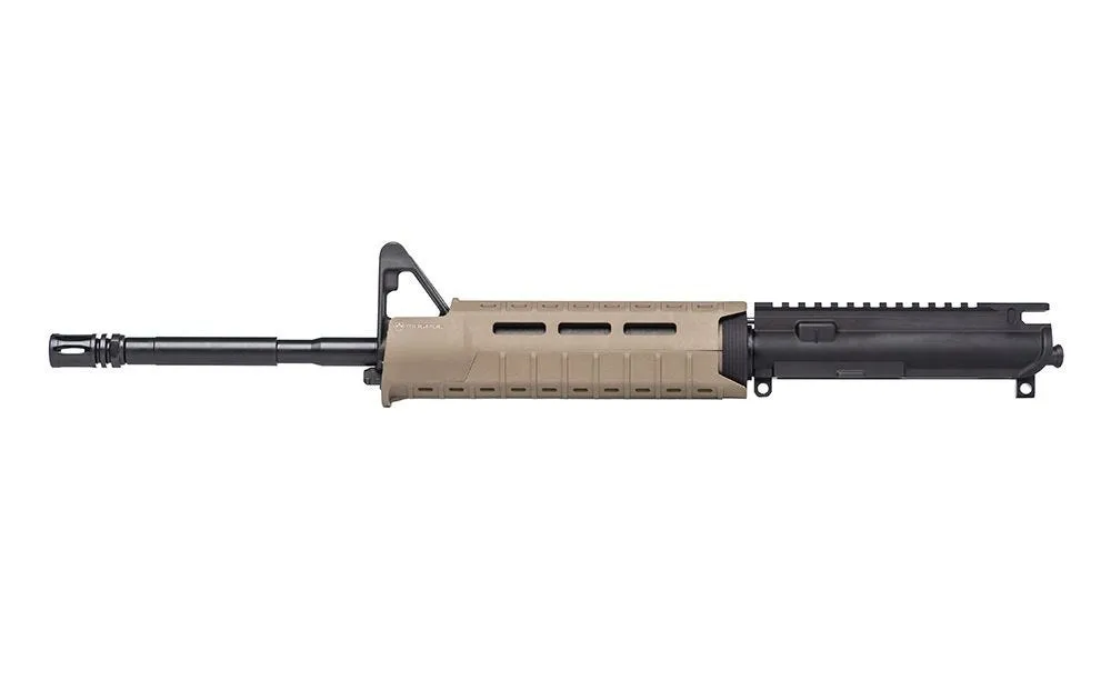 Aero Precision AR-15 16" 5.56 Complete Upper w/ Pinned FSB, MOE SL Carbine - FDE - Upper Receiver for AR-15 - view 1