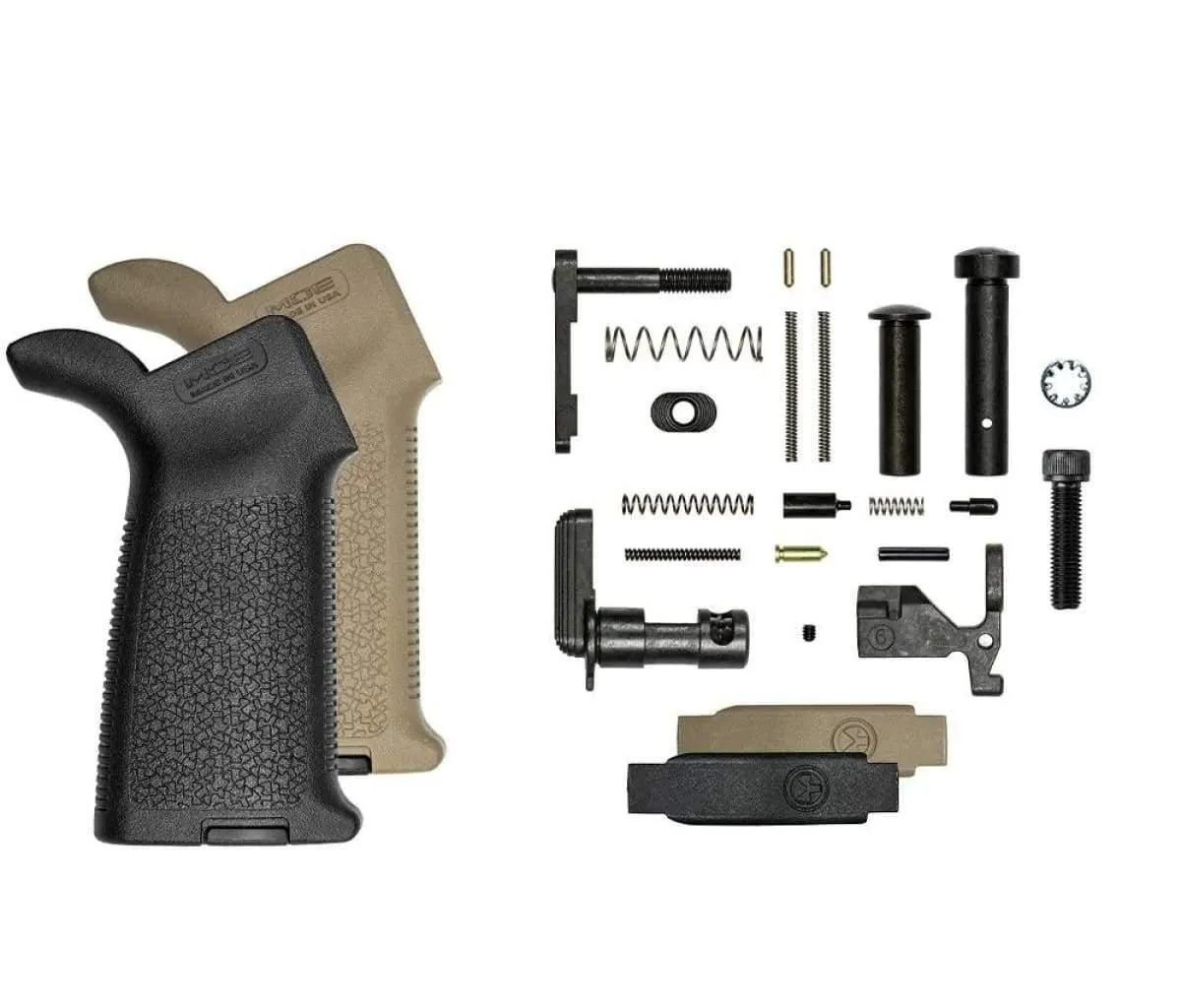 Aero Precision AR-15 MOE Lower Parts Kit Minus FCG - Lower Receiver for AR-15 - view 1