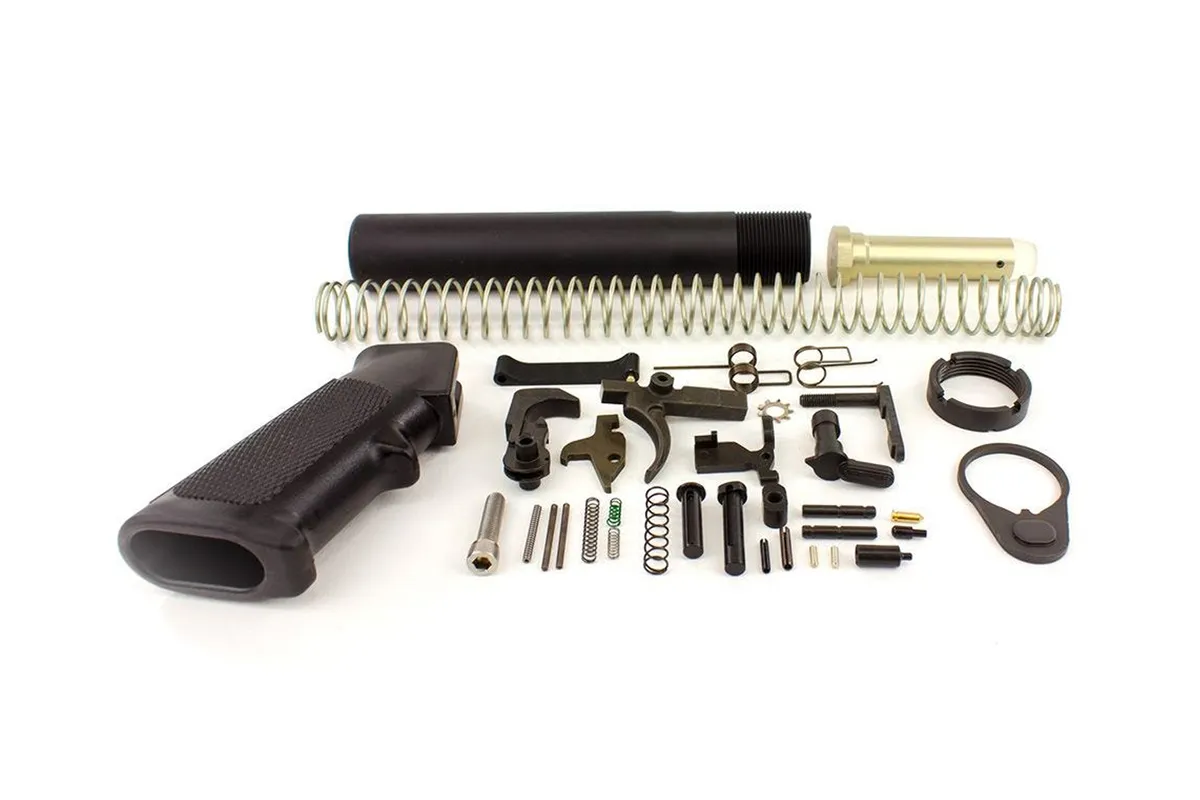 Aero Precision AR-15 Pistol Lower Build Kit - Lower Receiver for AR-15, vista 1