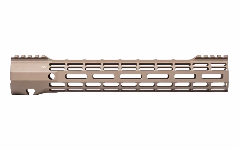 Aero Precision AR 308 M5 Atlas S-One Handguards M-LOK - M5 (.308) 12.6" Atlas S-One Handguard FDE Cerakote - Handguard for AR-15, vista 1