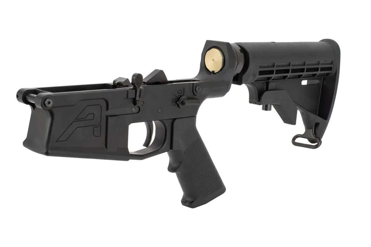 Aero Precision Ar .308 M5 Lower Complete W/ A2 Grip & M4 Stock - Lower Receiver for AR-15, vista 1