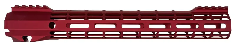 Aero Precision AR15 12.7" ATLAS S-ONE M-LOK Handguard - Bordeaux Red Anodized - APRA501534A - Handguard for AR-15, vista 1