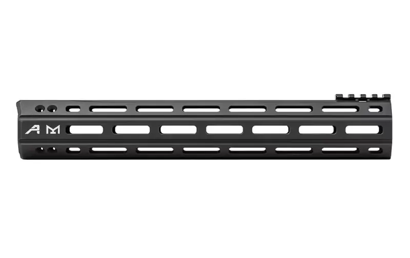 Aero Precision AR15 12.7" Quantum M-LOK Handguard with BAR Barrel Nut - Anodized Black - APRA400104A - Handguard for AR-15, vista 1