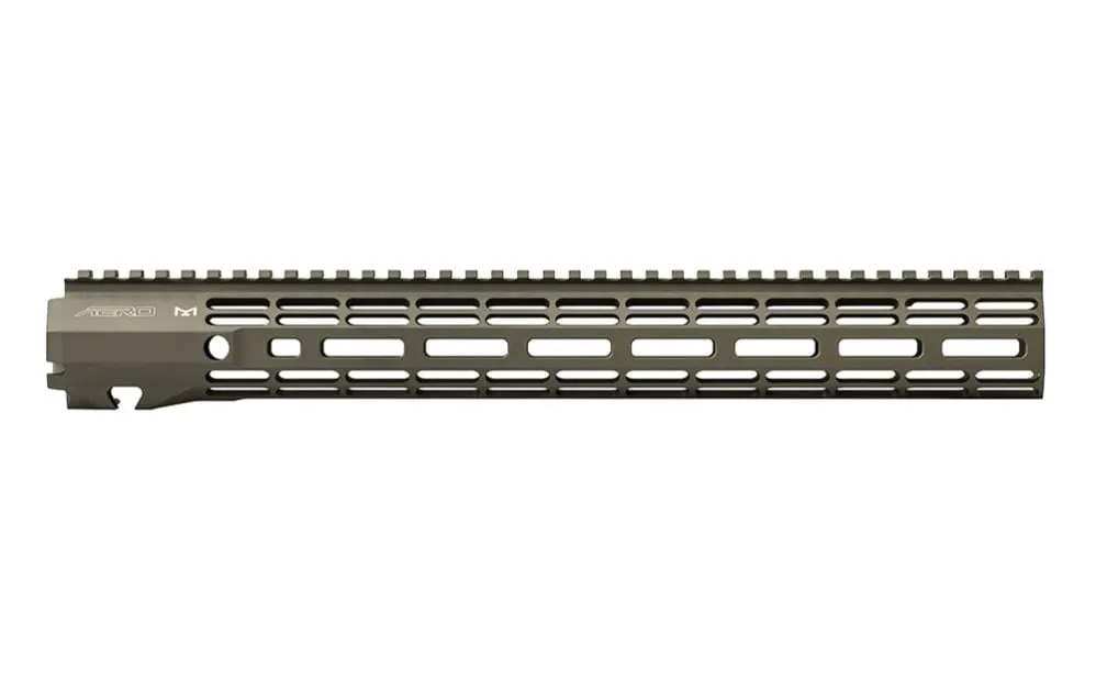 Aero Precision AR15 15" ATLAS R-ONE M-LOK Handguard - OD Green Cerakote - Handguard for AR-15 - view 1