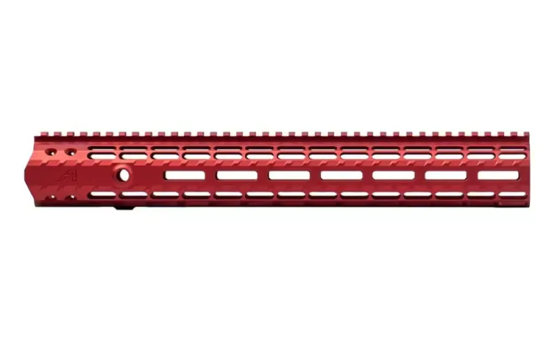 Aero Precision AR15 15" Enhanced M-LOK Handguard, Gen 2 - Bordeaux Red Anodized - APRA100700C - Handguard for AR-15, vista 2