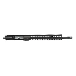 Aero Precision AR15 16" 5.56 Mid-Length QPQ Complete Upper w/ 13.5" M-LOK Slimline handguard - Anodized Black - Upper Receiver for AR-15, vista 1