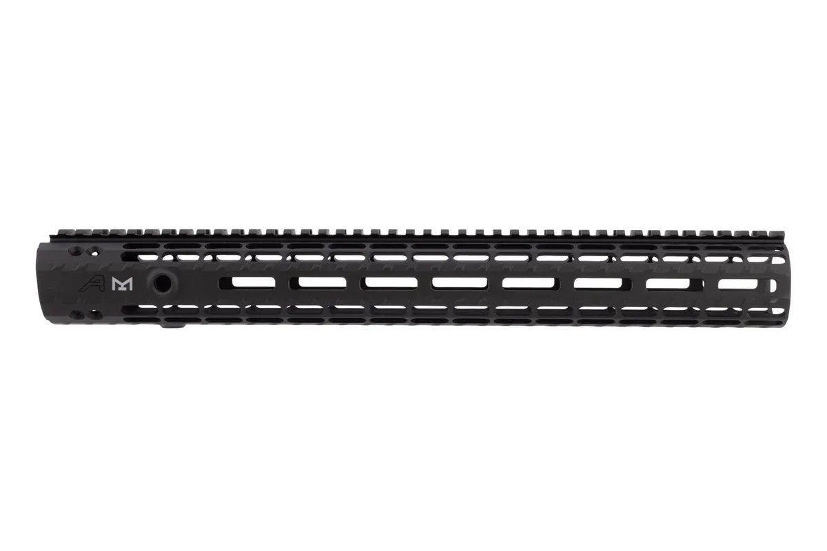 Aero Precision AR15 16.6" Enhanced M-LOK Handguard, Gen 2 - No Barrel Nut - Anodized Black - APRA100220C - Handguard for AR-15, vista 2