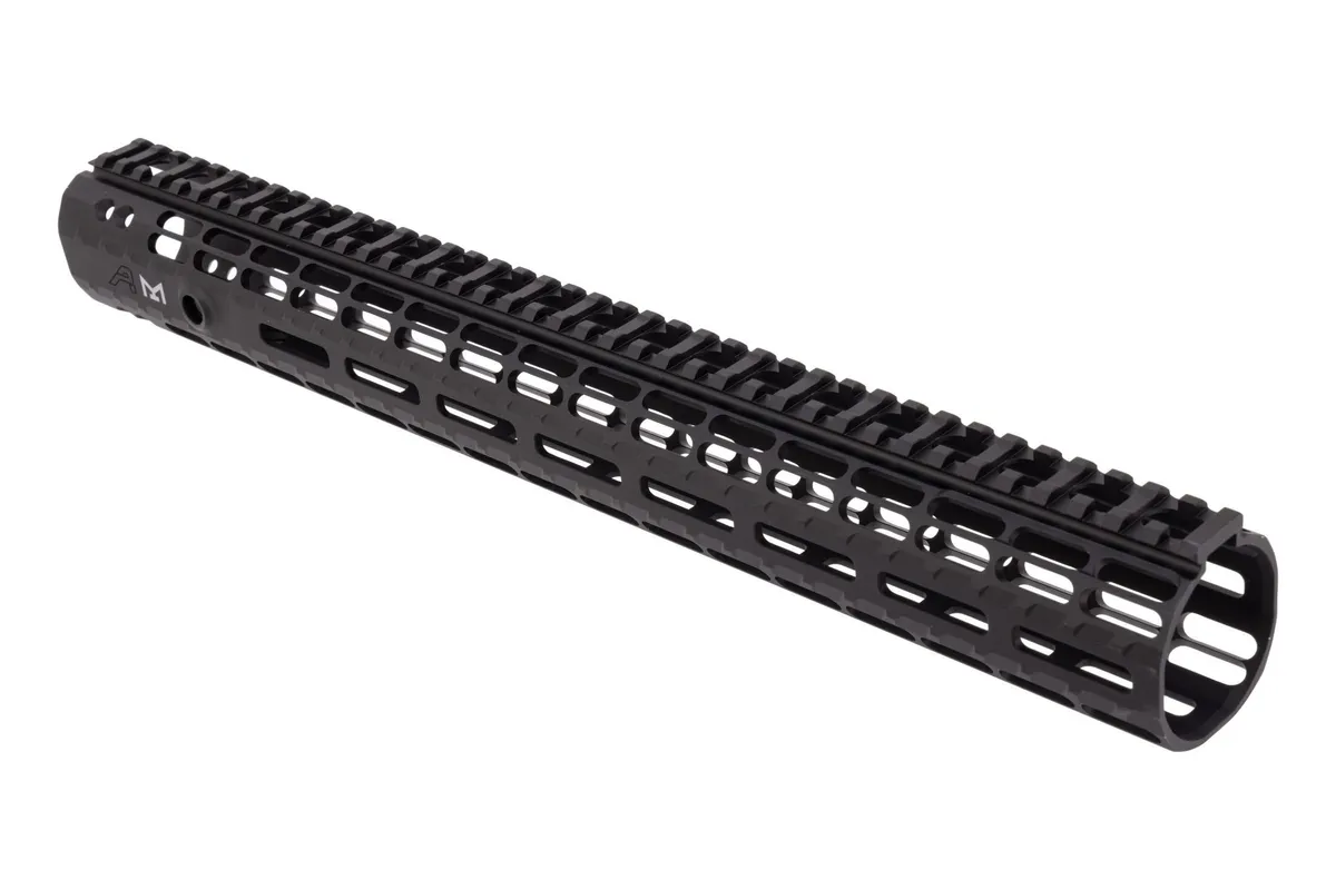 Aero Precision AR15 16.6" Enhanced M-LOK Handguard, Gen 2 - No Barrel Nut - Anodized Black - APRA100220C - Handguard for AR-15, vista 1