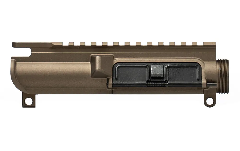 Aero Precision AR15 Assembled Upper Receiver, No Forward Assist - Kodiak Brown Anodized - Upper Receiver for AR-15, vista 1