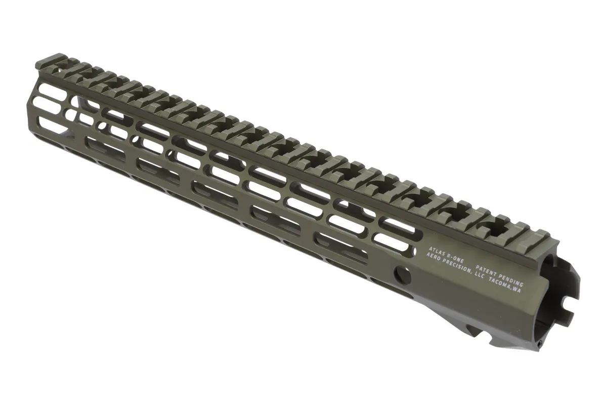 Aero Precision AR15 ATLAS R-ONE M-LOK Handguard 12.7in OD Green - Handguard for AR-15 - view 3