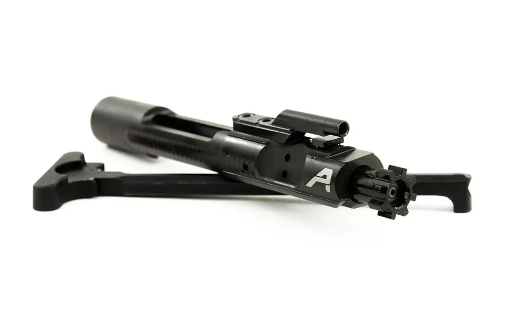 Aero Precision AR15 Complete Upper 16" 5.56 Carbine Barrel w/ Pinned FSB M4 Handguard (Includes BCG & CH) - Upper Receiver for AR-15, vista 1