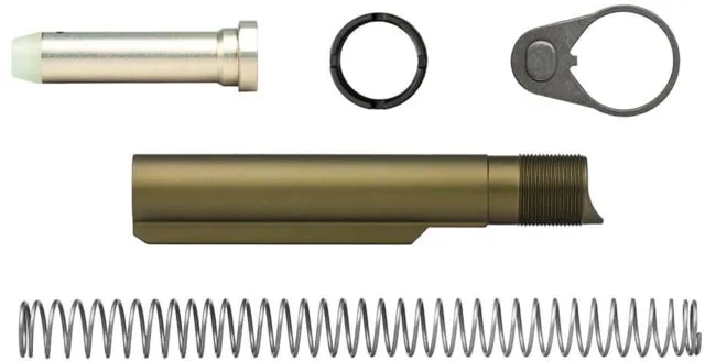 Aero Precision AR15 Enhanced Carbine Buffer Kit w/Carbine Buffer OD Green - Buffer for AR-15, vista 1