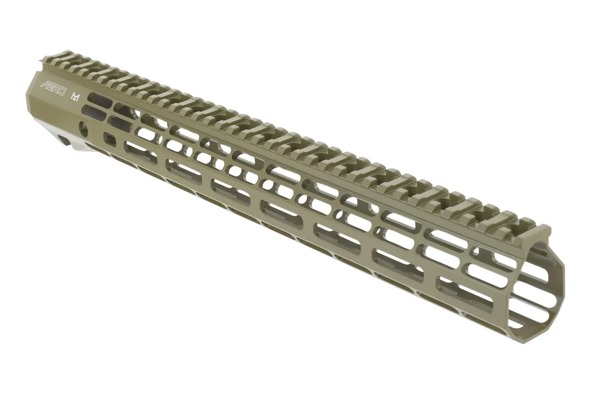 Aero Precision AR15 R-ONE M-LOK Handguard 15" - Bazooka Green - Handguard for AR-15, vista 1
