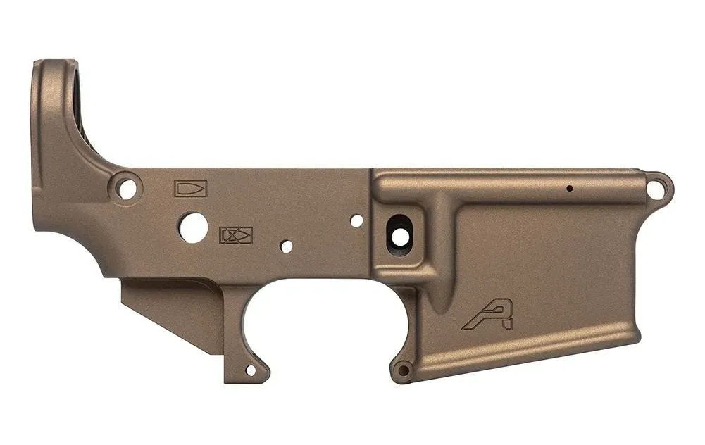 Aero Precision AR15 Stripped Lower Receiver, Gen 2 - Burnt Bronze Cerakote - Lower Receiver for AR-15 - view 1