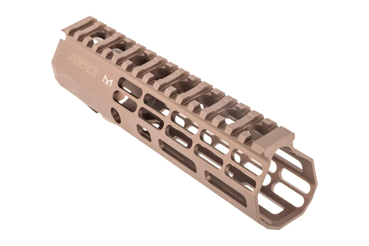 Aero Precision Atlas R-One Handguard AR-15 7.3in M-LOK Anodized Brown - Handguard for AR-15, vista 2