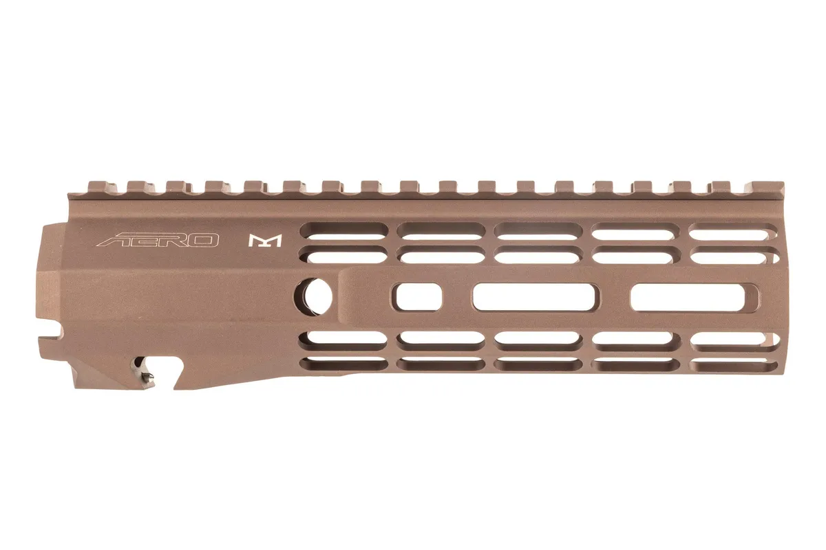 Aero Precision Atlas R-One Handguard AR-15 7.3in M-LOK Anodized Brown - Handguard for AR-15, vista 1
