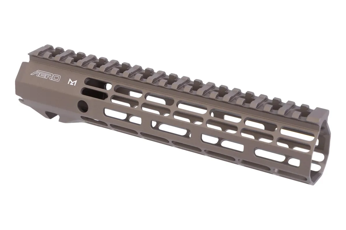 Aero Precision ATLAS R-ONE M-LOK AR-15 Handguard - Kodiak Brown Anodized - 9.3" - Handguard for AR-15, vista 1
