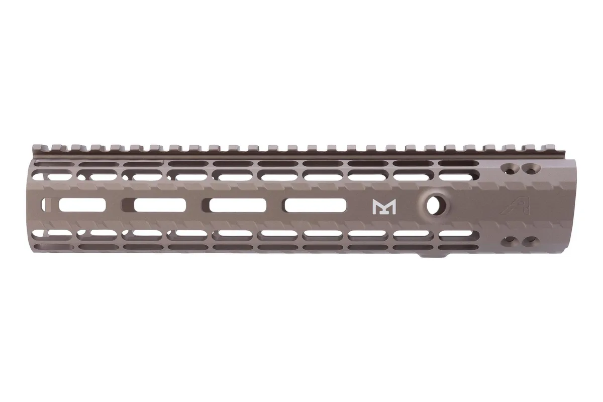 Aero Precision Enhanced M-LOK AR-15 Handguard GEN 2 - Kodiak Brown Anodized - 10.7" - Handguard for AR-15, vista 2