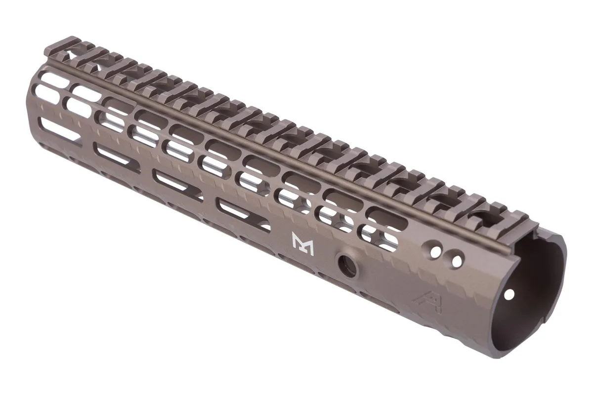 Aero Precision Enhanced M-LOK AR-15 Handguard GEN 2 - Kodiak Brown Anodized - 10.7" - Handguard for AR-15, vista 3
