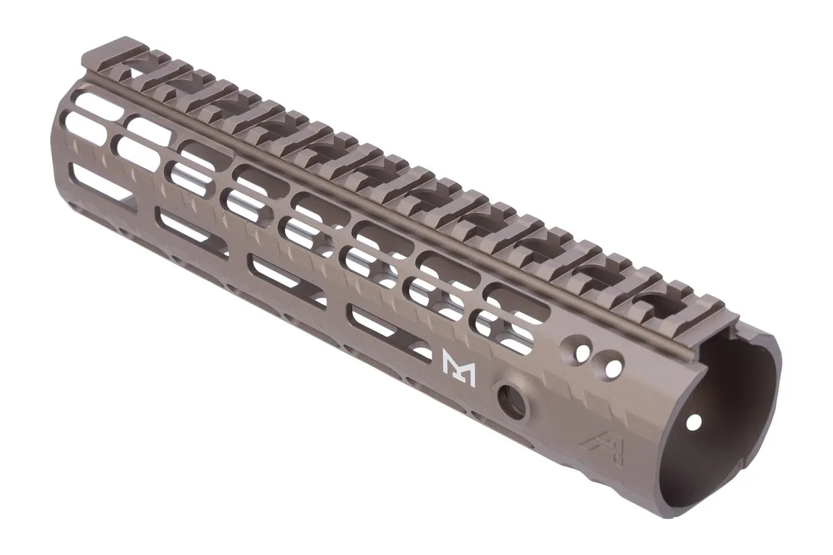 Aero Precision Enhanced M-LOK AR-15 Handguard GEN 2 - Kodiak Brown Anodized - 9.3" - Handguard for AR-15, vista 3