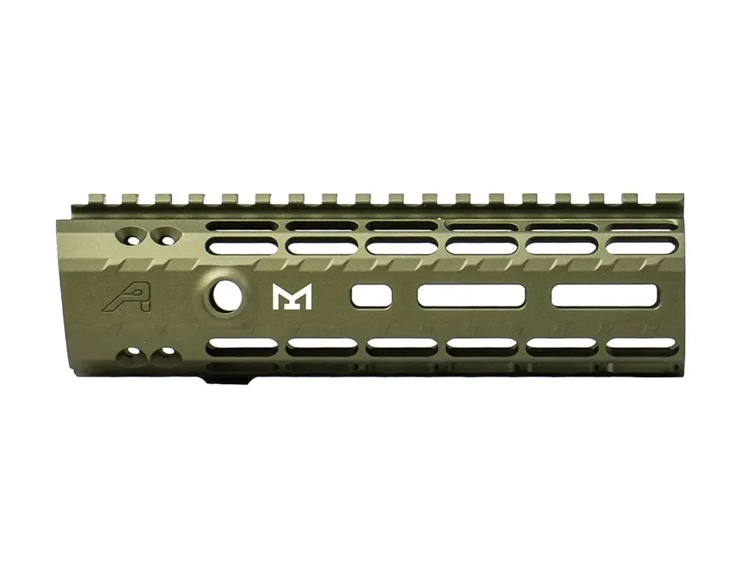 Aero Precision Enhanced M-LOK AR-15 Handguard GEN 2 - ODG Anodized - 7.3" - Handguard for AR-15, vista 2