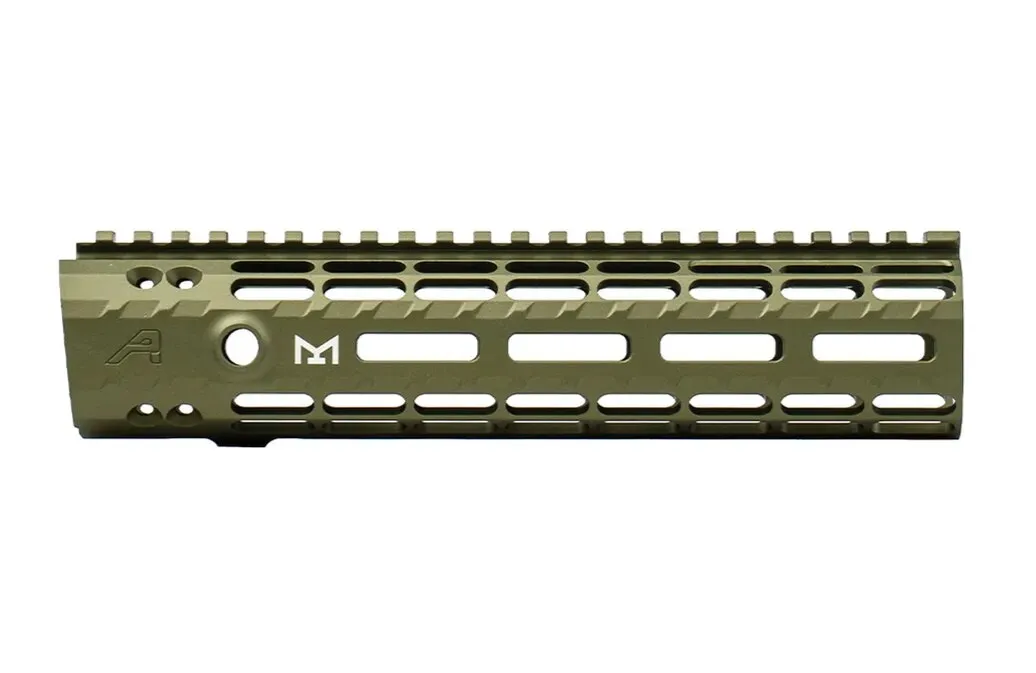 Aero Precision Enhanced M-LOK AR-15 Handguard GEN 2 - ODG Anodized - 9.3" - Handguard for AR-15, vista 2