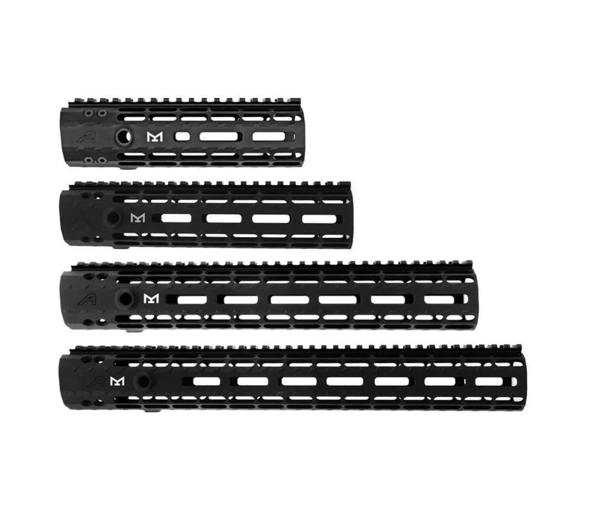 Aero Precision Enhanced M-LOK Free Float Handguard Gen 2 w/ BAR Barrel Nut - Handguard for AR-15, vista 1