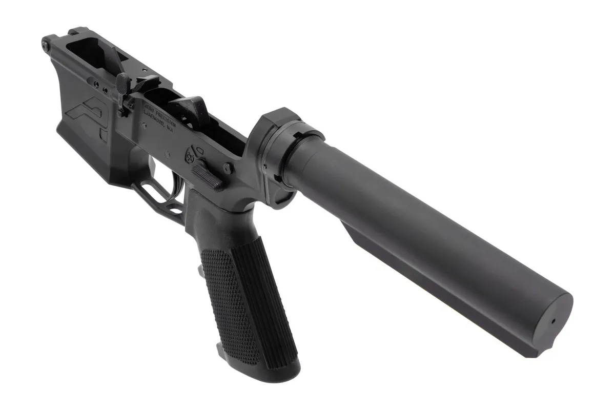 Aero Precision Epc-9 9mm/40 S&w Carbine Complete Lower W/a2 Grip & No Stock - Lower Receiver for AR-15 - view 4