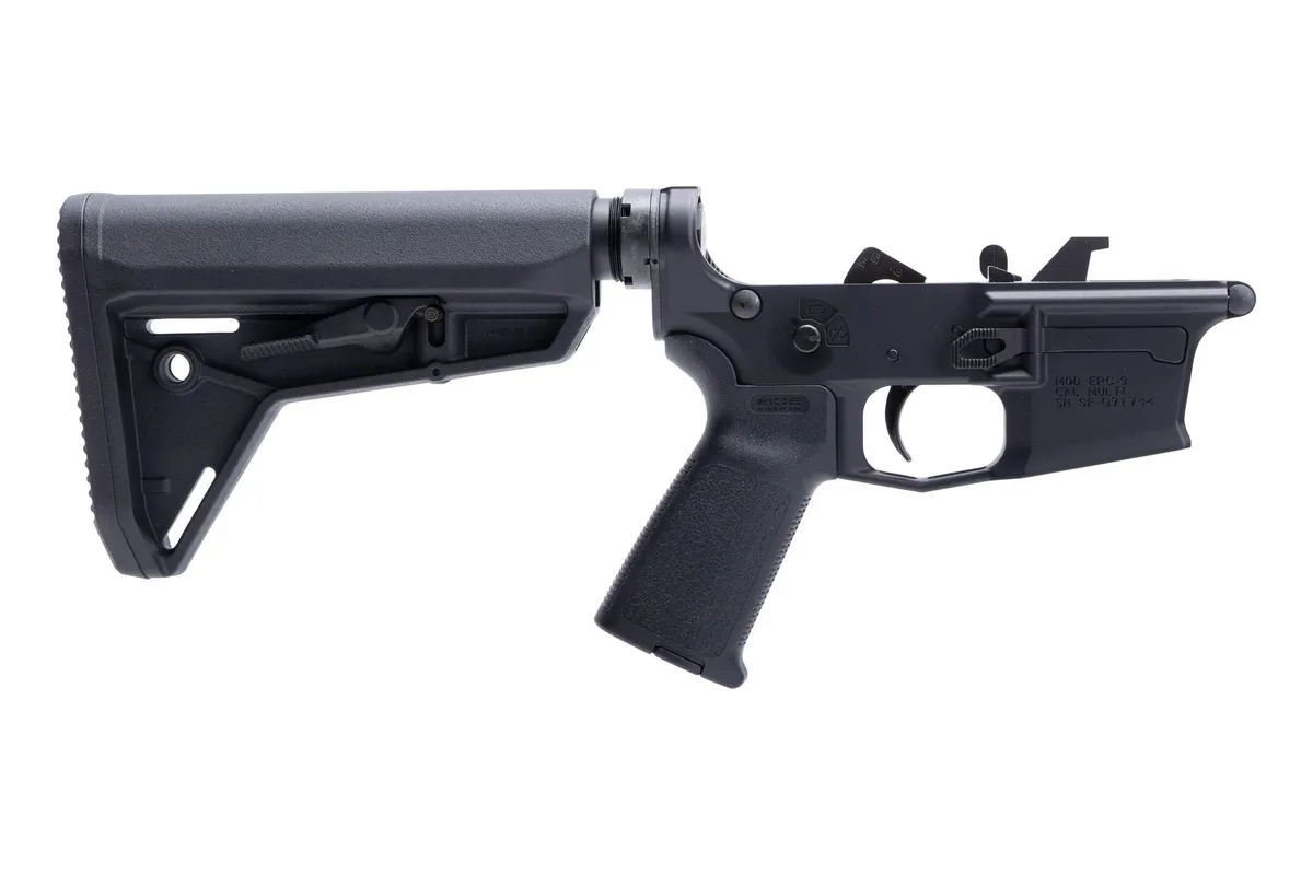Aero Precision Epc-9 9mm/40 S&w Carbine Complete Lower W/moe Grip & Moe-Sl Stock - Lower Receiver for AR-15 - view 1