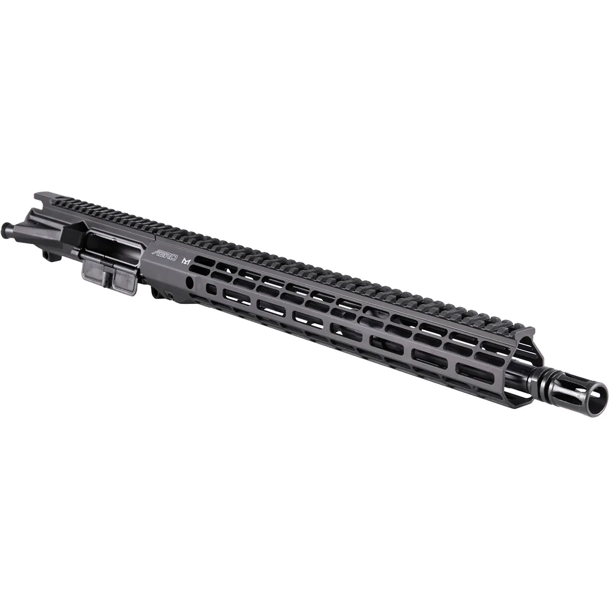Aero Precision M4e1 5.56mm Assembled Upper Receiver W/Atlas R-One Handguard - M4e1 5.56 Assem Upper Govt 11.5'''' Bbl Carbine Threaded Fde - Upper Receiver for AR-15, vista 2