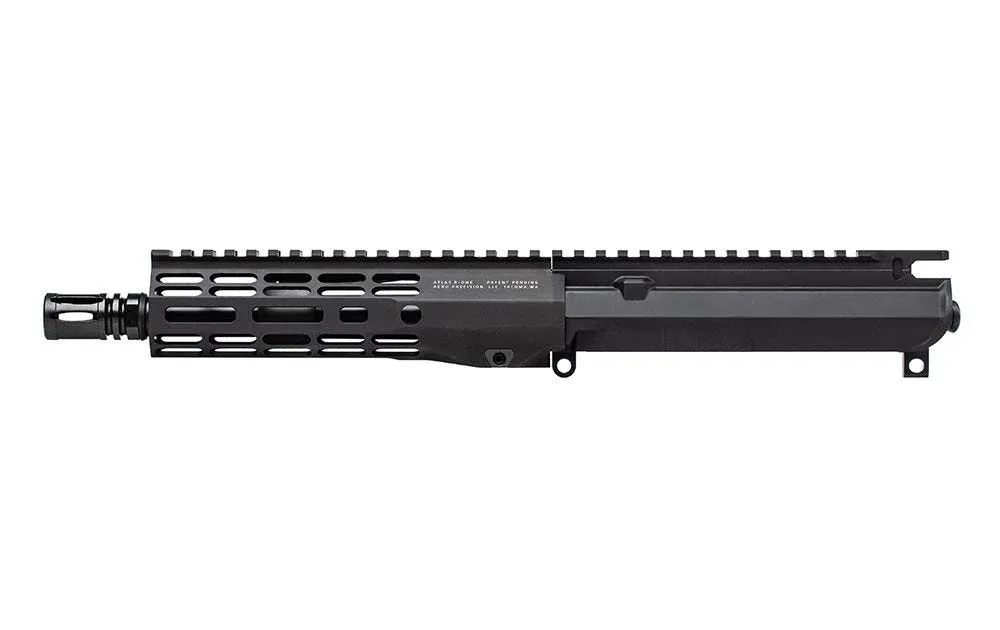 Aero Precision M4E1 8" .300 BLK Threaded Complete Upper w/ ATLAS R-ONE 7" M-LOK Handguard - Black - Upper Receiver for AR-15, vista 1