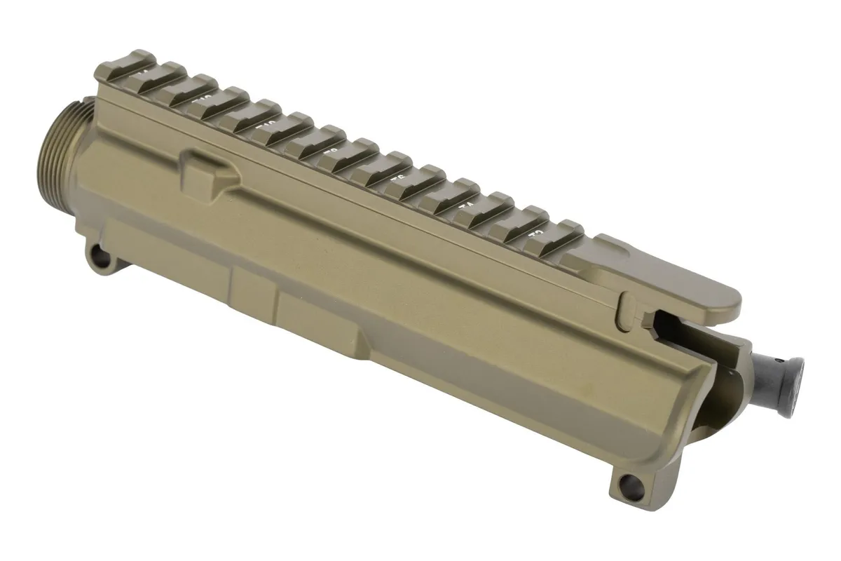 Aero Precision M4e1 Assembled Upper Receiver Threaded 5.56mm Fde - M4e1 5.56 Nato Assembled Upper Rcvr Threaded W/M16 Cut Odg - Upper Receiver for AR-15 - view 2